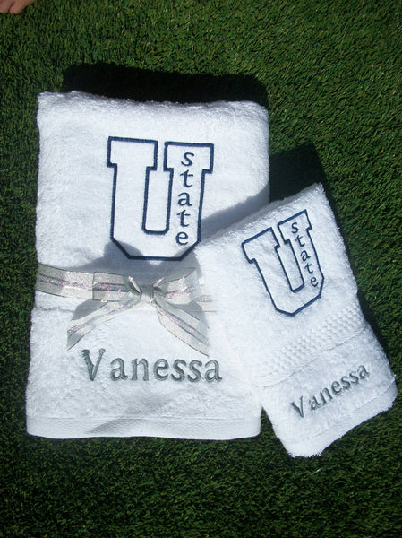 Graduation Towels - Forever Stitches