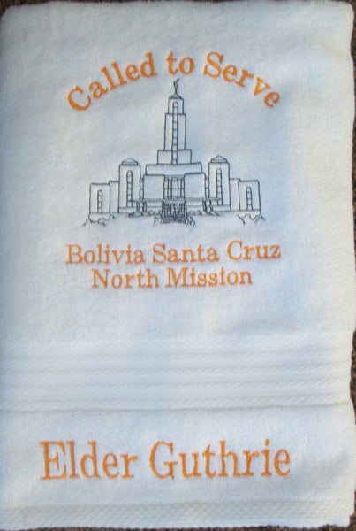 Missionary Bath Towel - Forever Stitches
