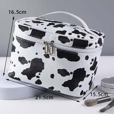 Cow Print Travel Set  ***PREORDER*** - Forever Stitches
