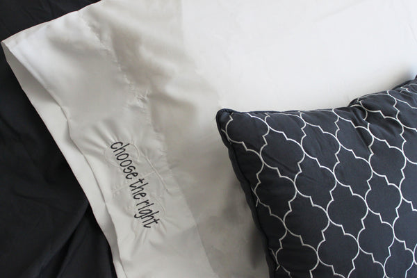 Choose the Right CTR Missionary Pillow Case - Forever Stitches