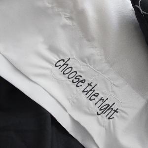 Choose the Right CTR Missionary Pillow Case - Forever Stitches