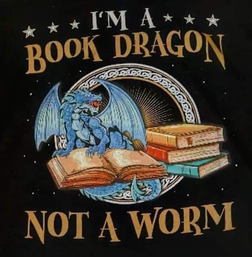 Book Dragon - Forever Stitches