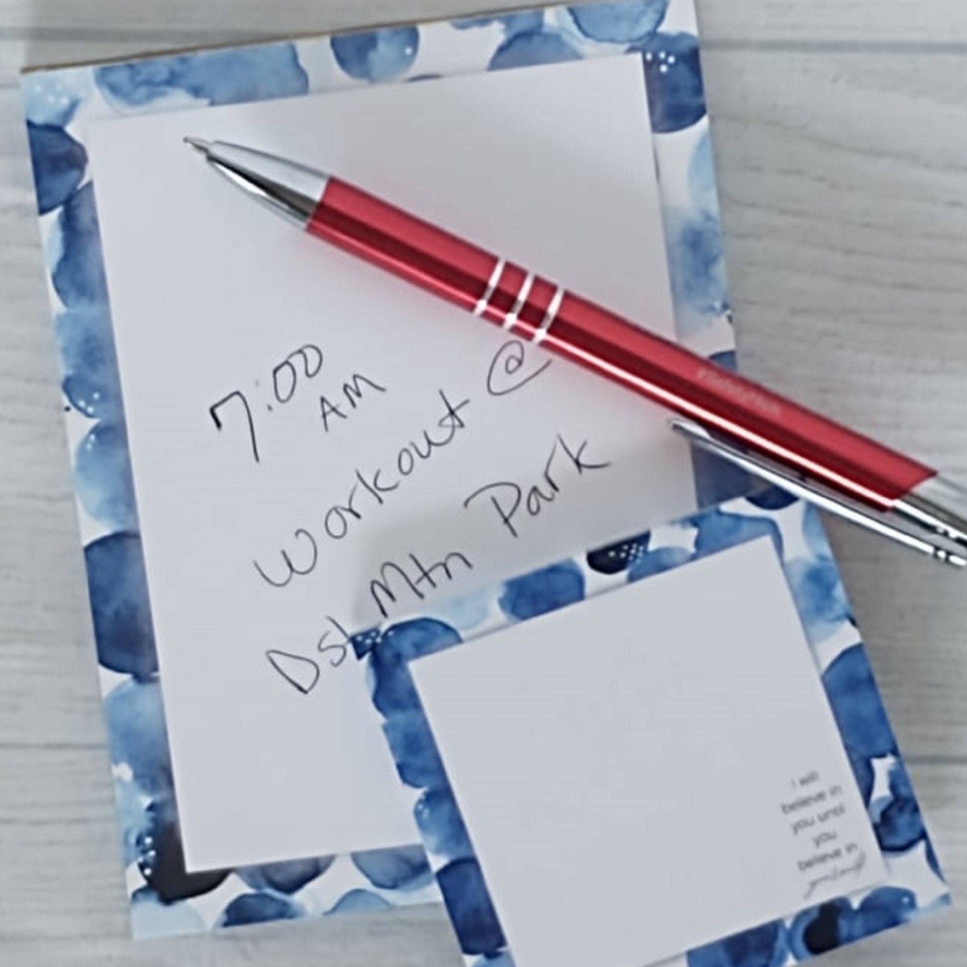 Teacher Notepad and Sticky Note Set - Forever Stitches